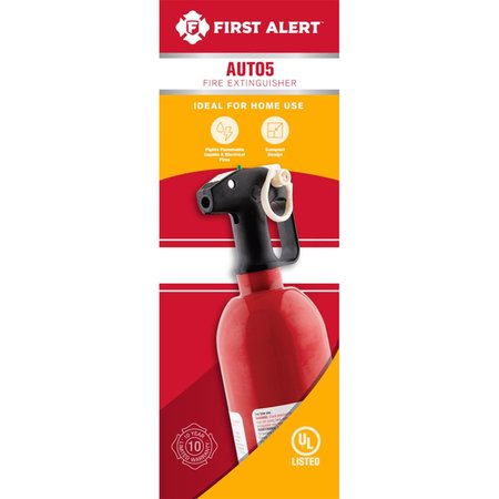 FIRST ALERT 2 lb Fire Extinguisher For Auto US DOT Agency Approval AUT05